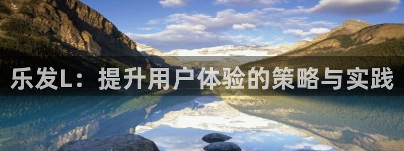 狗子28体育f开号：乐发L：提升用户体验的策略与实践