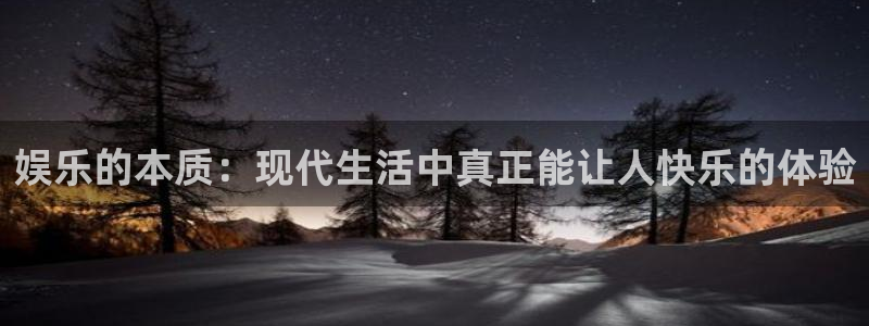 狗子28体育和杏耀是哪个公司的：娱乐的本质：现代生活中真正能让人快乐的体验