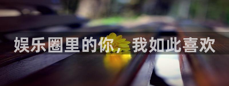 狗子28f凯捷平台在线注册：娱乐圈里的你，我如此喜欢