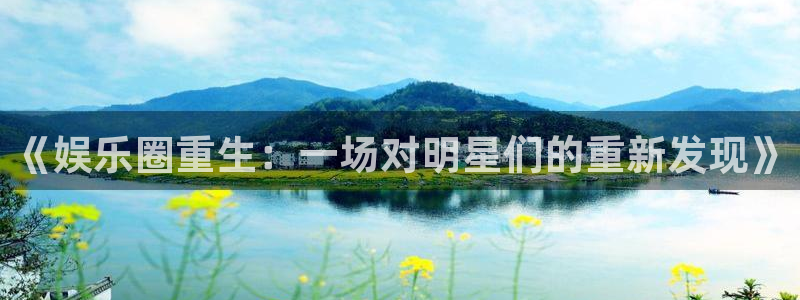 狗子28招商：《娱乐圈重生：一场对明星们的重新发现》